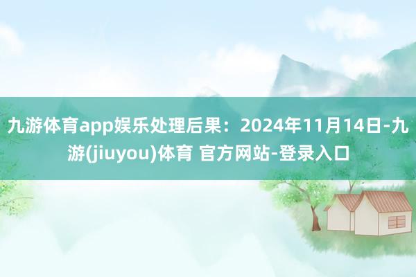 九游体育app娱乐处理后果：2024年11月14日-九游(jiuyou)体育 官方网站-登录入口